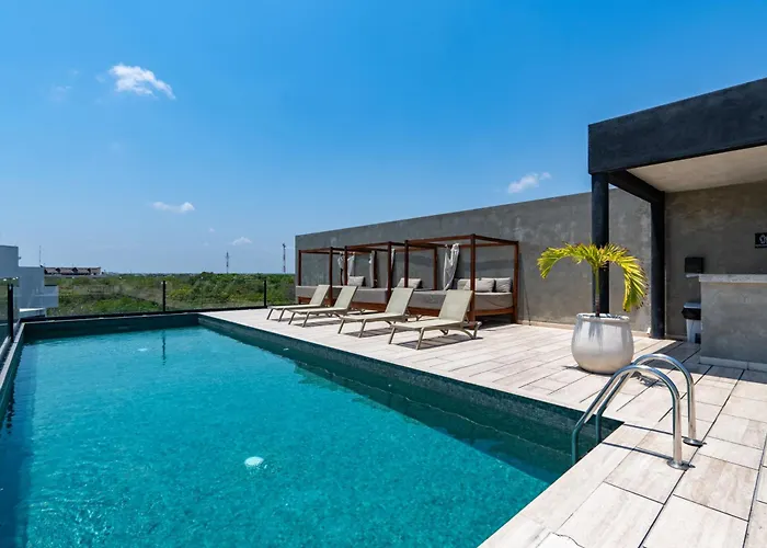 Location With Rooftop Pool, Gym And Padel Court Apartment *